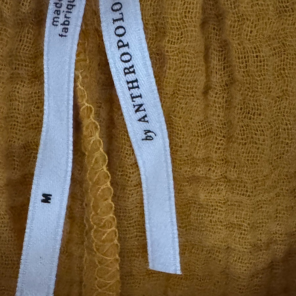 Anthropologie Wide Leg Pull On Pants Size Medium - Picture 4 of 5